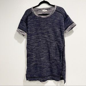 Madewell Long Knit Sweater Blouse with Pockets Size S